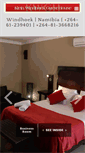 Mobile Screenshot of kleinwindhoekguesthouse.com